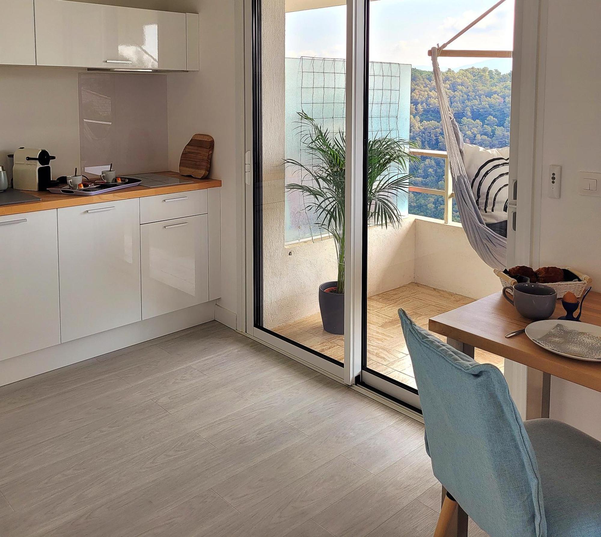 Studio Climatise, Vue Imprenable-Wifi Vence Kültér fotó